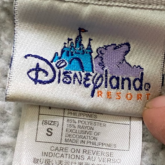 Vintage Women’s Disney Minnie & Mickey Mouse Fleece Zip-Up Jacket - Picture 4 of 5